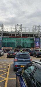The Front of Old Trafford