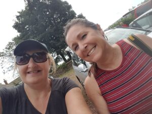 Photo and Rachael and Donna in Scotland 2016